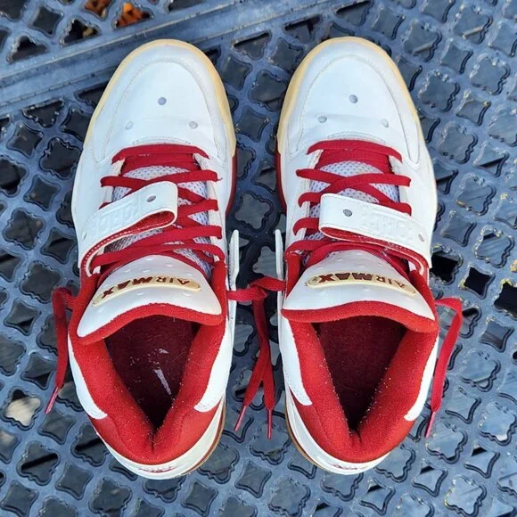 Nike Air Force Max B 'White Varsity Red' (2002) Vintage - Picture 8 of 13